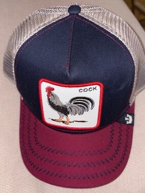 NWT Goorin Bros Rooster Trucker Baseball Hat - One Size